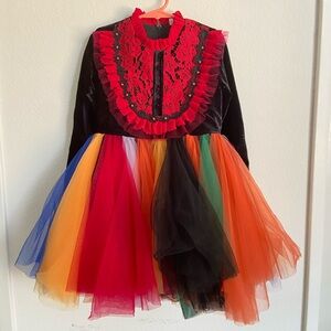 Halloween girls dress 4-5 years old